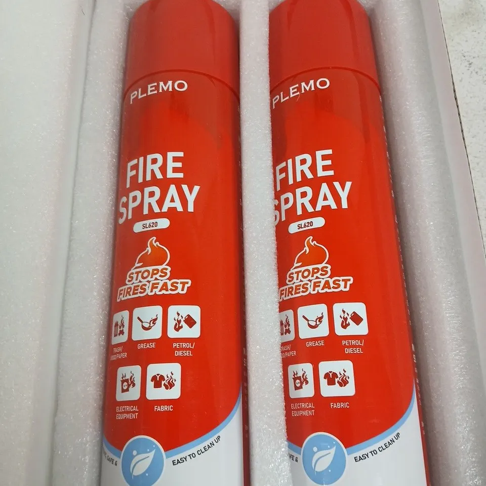 BOXED PLEMO FIRE SPRAY SL620 PAIR (620ML)