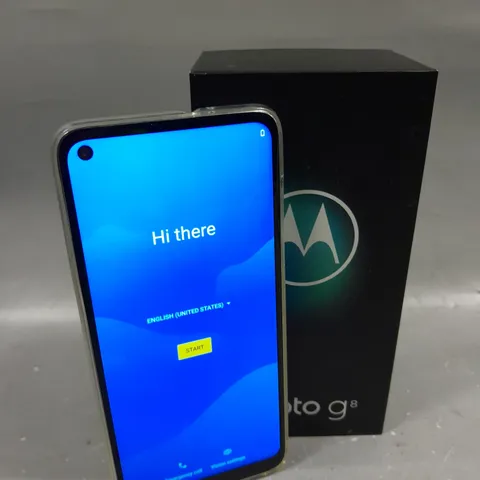 BOXED MOTOROLA MOTO G8 SMARTPHONE