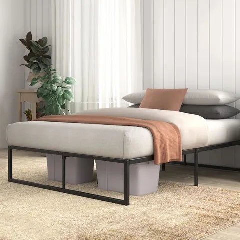 BOXED CORBE MODERN METAL BEDFRAME (1 BOX)