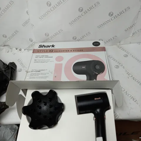 SHARK STYLE IQ IONIC HAIR DRYER & STYLER