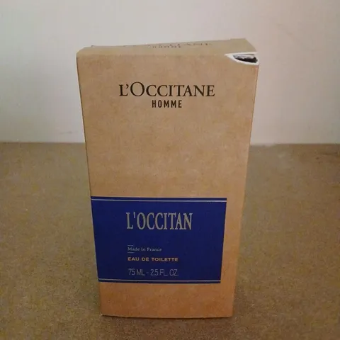 BOXED L'OCCITANE HOMME EAU DE TOILETTE 75ML