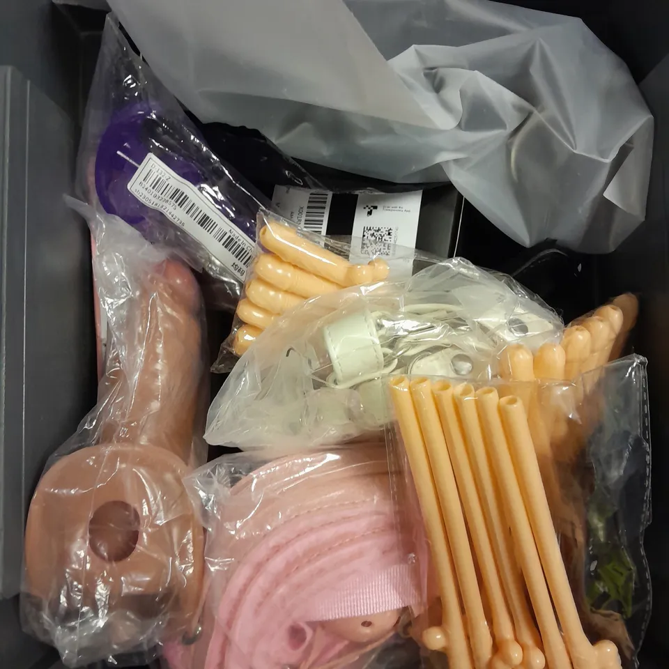 APPROXIMATELY 20 ASSORTED ADULT TOYS & ACCESSORIES 