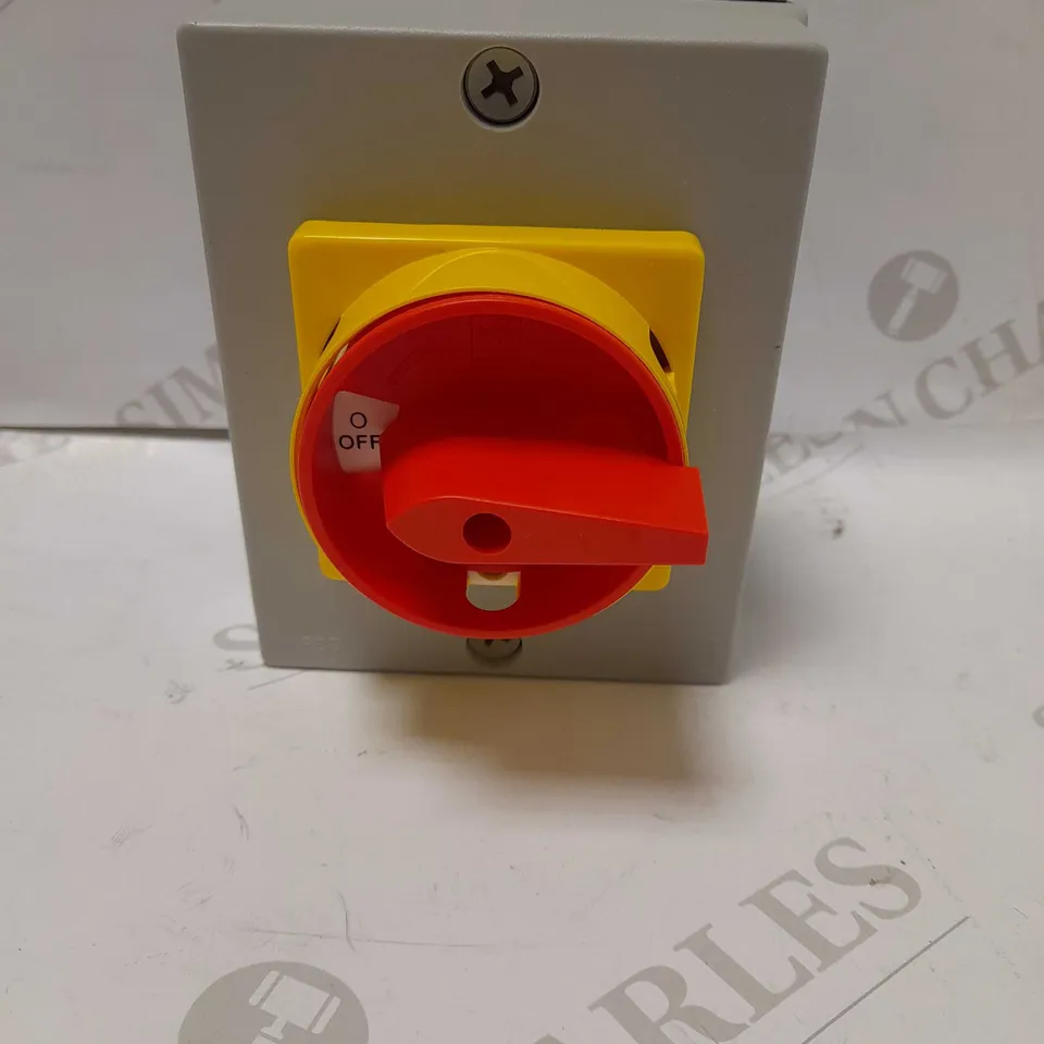 EUROPA COMPONENTS LB204P 20A 4 POLE ROTARY ISOLATER SWITCH