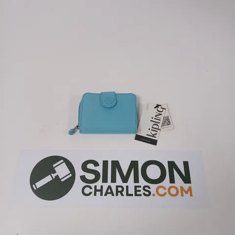 KIPLING PREMIUM NEW MONEY PURSE - RIPSTOP AQUA 