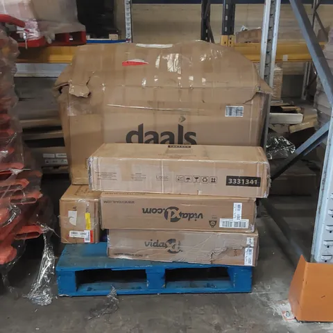 PALLET CONTAINING ASSORTED FURNITURE PARTS ECT