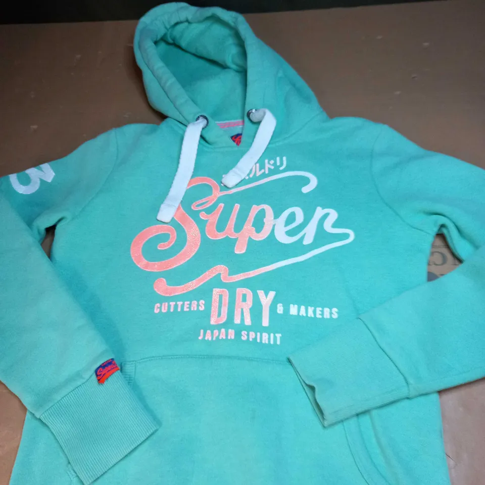 SUPERDRY LOGO SPORTS HOODY SIZE M