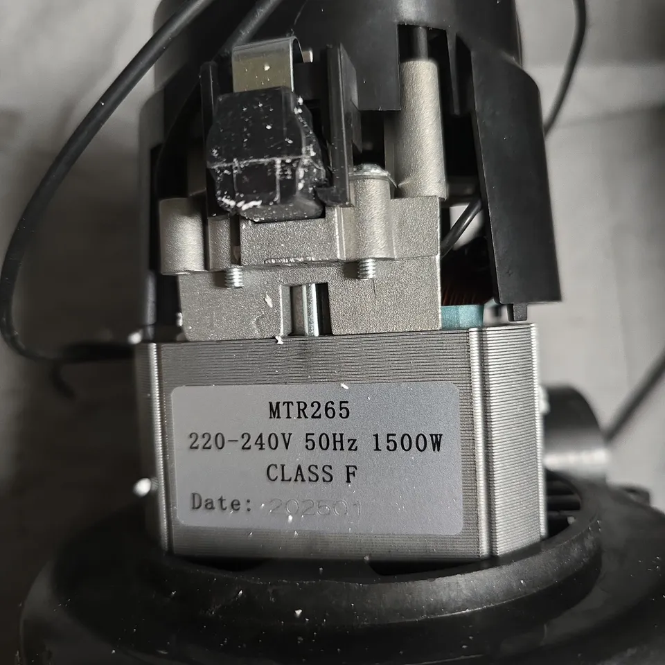 VACUUM CLEANER MOTOR MTR265 ELECTRIC MOTOR UNIT – 220-240V, 50HZ, 1500W (CLASS F)