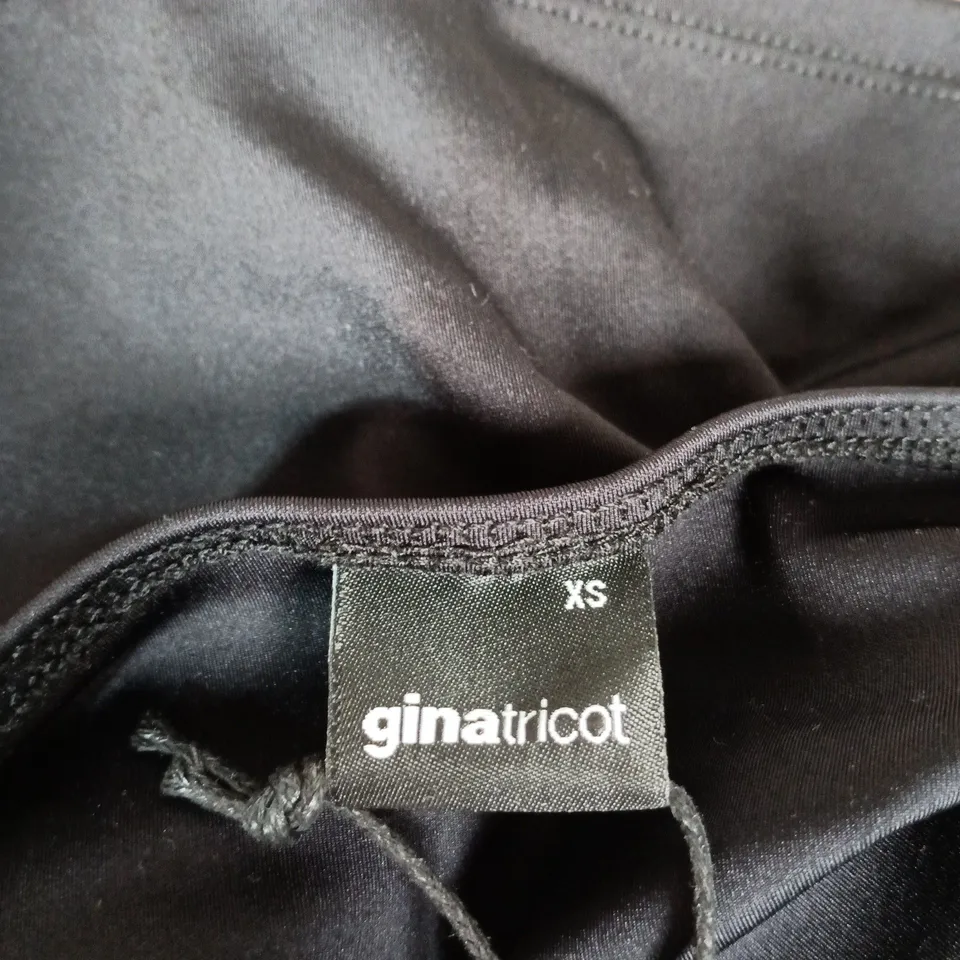 GINA TRICOT WOMEN'S BLACK SOFT SHAPING SINGLET XS (UK 6)