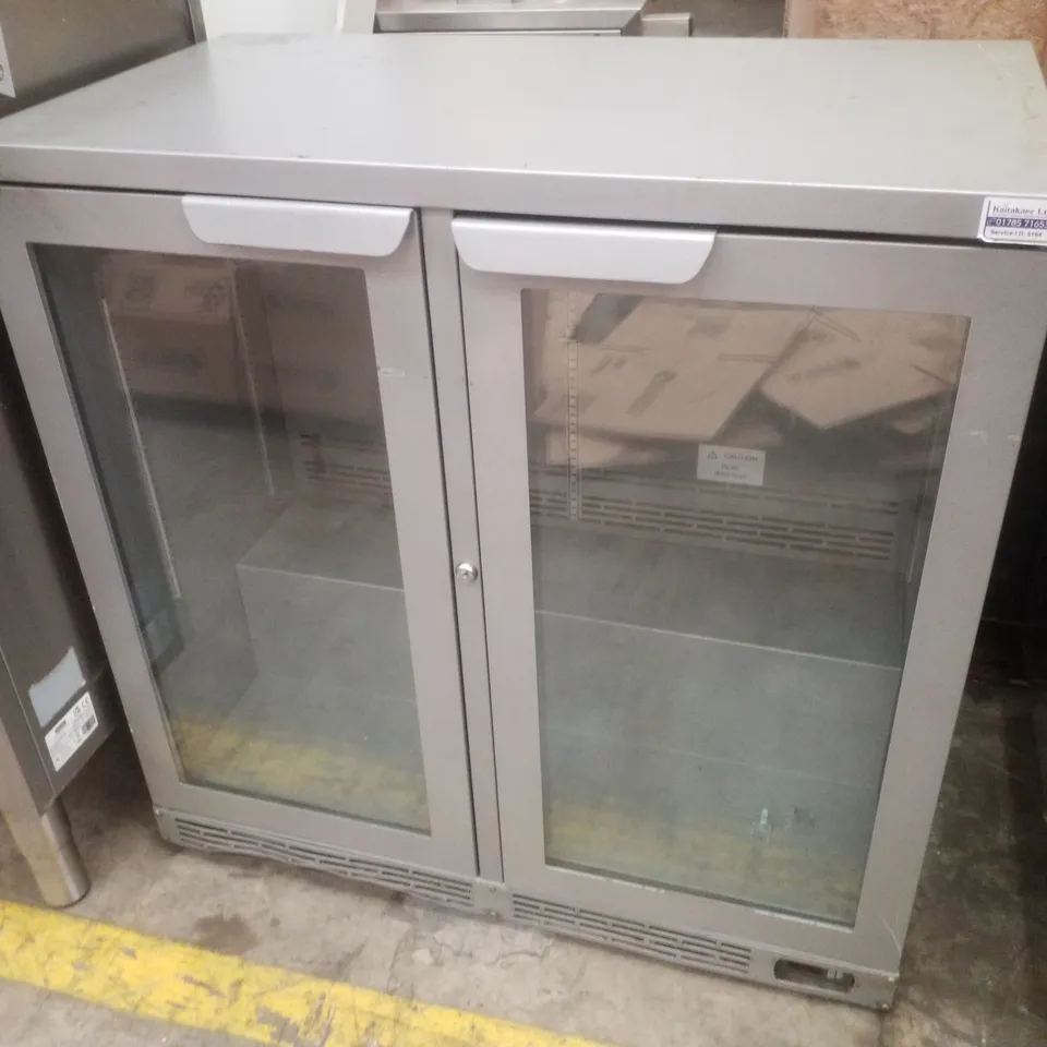 IMC UNDERCOUNTER DOUBLE DOOR BOTTLE COOLER