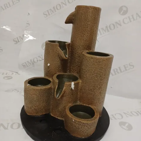 TIERED COLUMN TABLETOP FOUNTAIN