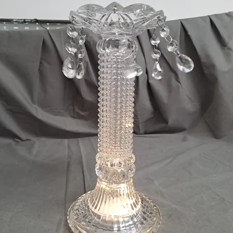 JULIAN MACDONALD PRE LIT GLASS LIGHT