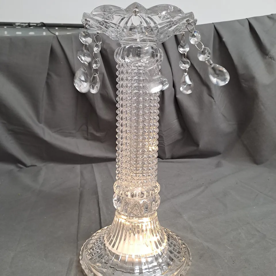 JULIAN MACDONALD PRE LIT GLASS LIGHT