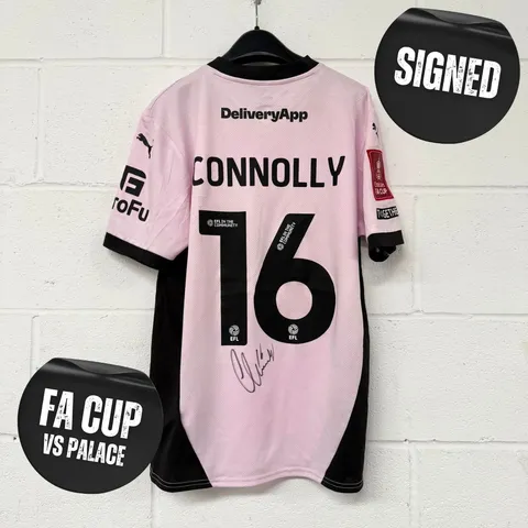 #16 - Callum Connolly - FA Cup Football Shirt 24/25 - Size M - Signed