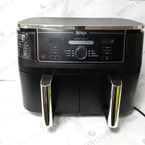 BOXED NINJA MAX FOODI DUAL ZONE 9.5 LITRE AIR FRYER