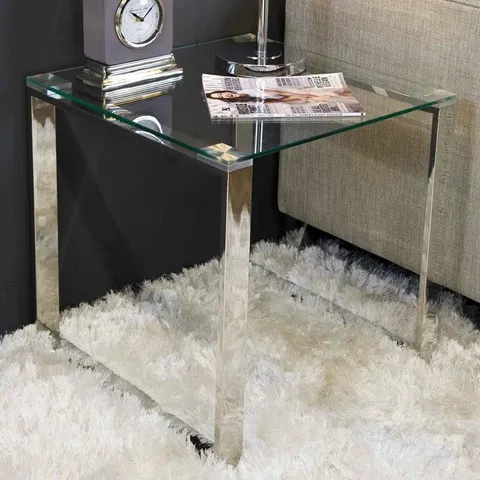 BOXED 55CM SOFA SIDE TABLE FOR LIVING ROOM