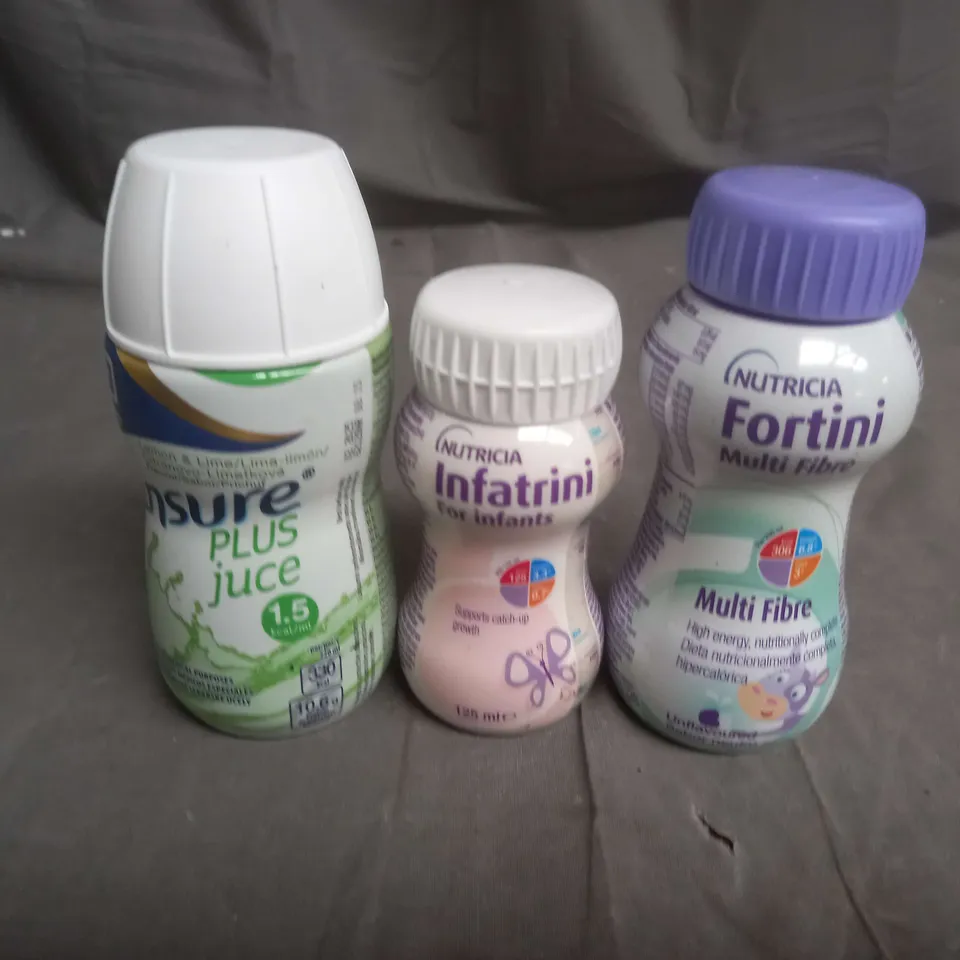 APPROXIMATELY 20 ASSORTED FOOD AND DRINK ITEMS TO INCLUDE NUTRICIA, ENSURE PLUS JUICE - COLLECTION ONLY