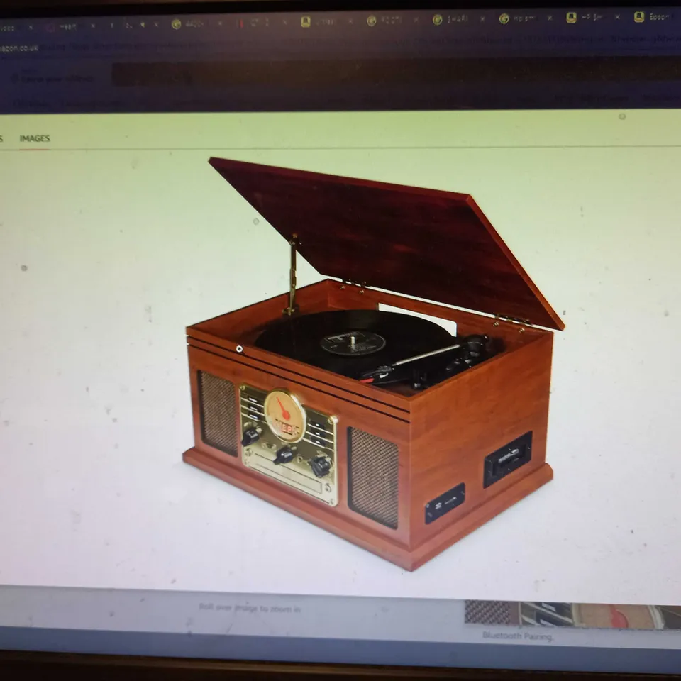 IBOX WALTERS TIMELESS COLLECTION RETRO TURNTABLE 