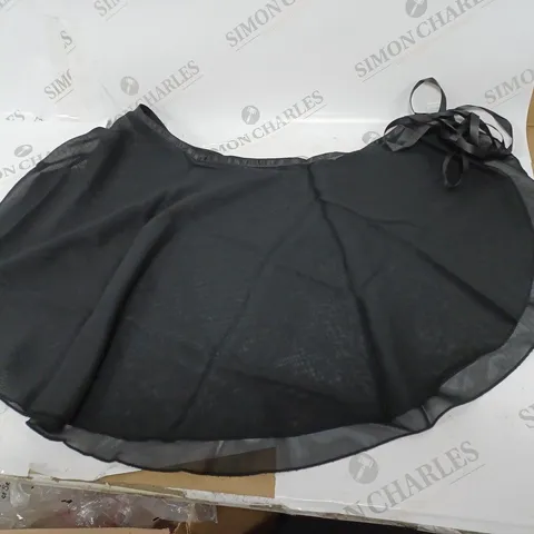 BEZIONER BLACK MESH TIE SKIRT SIZE LARGE