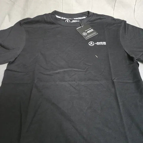 MERCEDES F1 SMALL LOGO TEE SIZE M