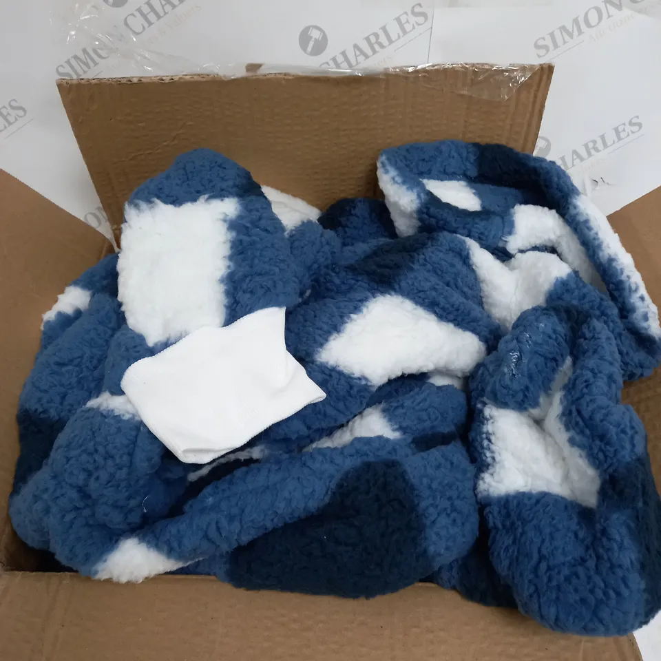 COZEE HOME DOUBLE SHERPA HOODED COATIGAN