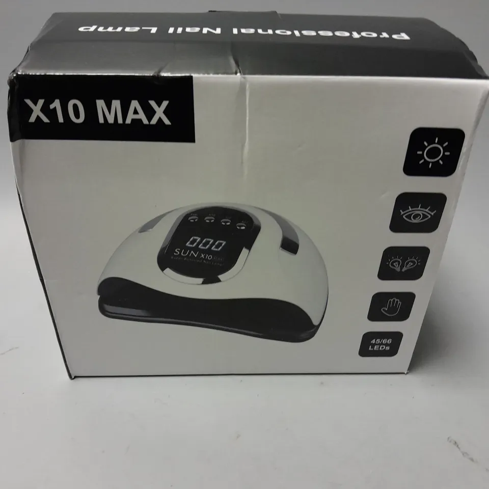 X10 MAX PROFESSIONAL NAIL LAMP