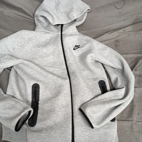 NIKE ZIP HOODIE – GREY, SIZE M (MEN'S)