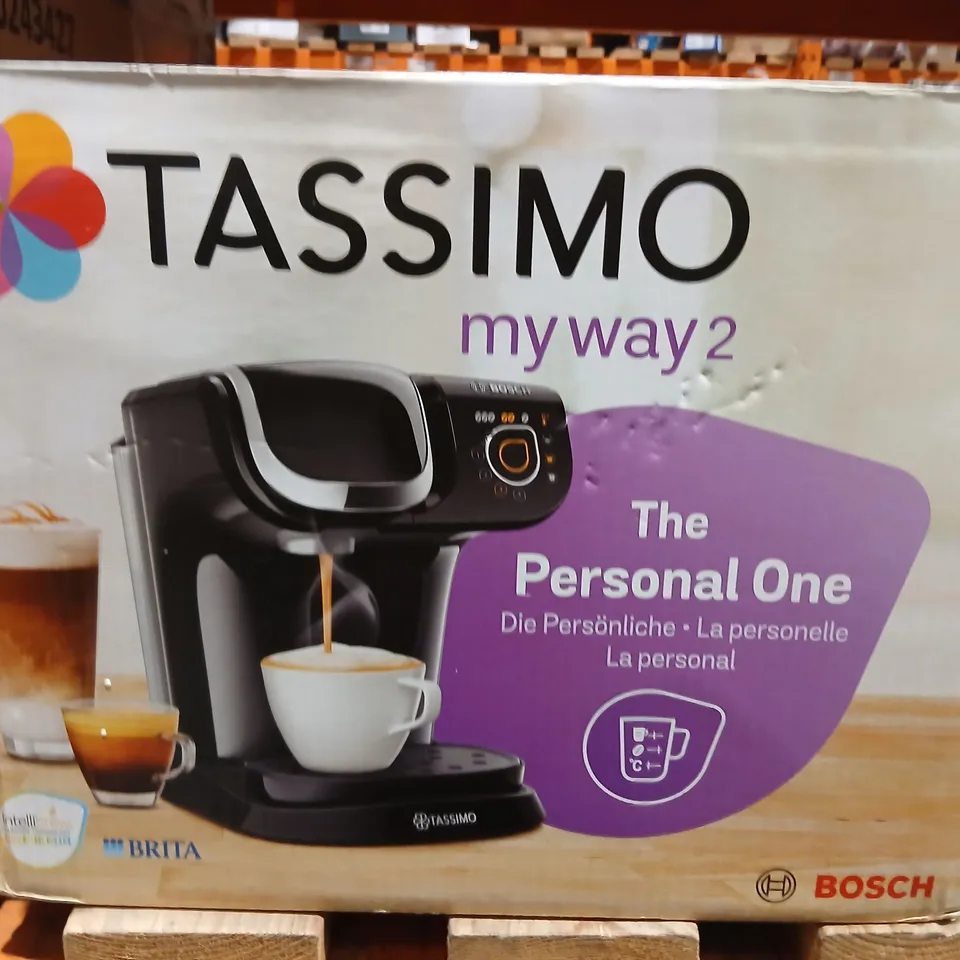 BOSCH TASSIMO MY WAY 2 THE PERSONAL ONE COFFEE MACHINE – BOXED