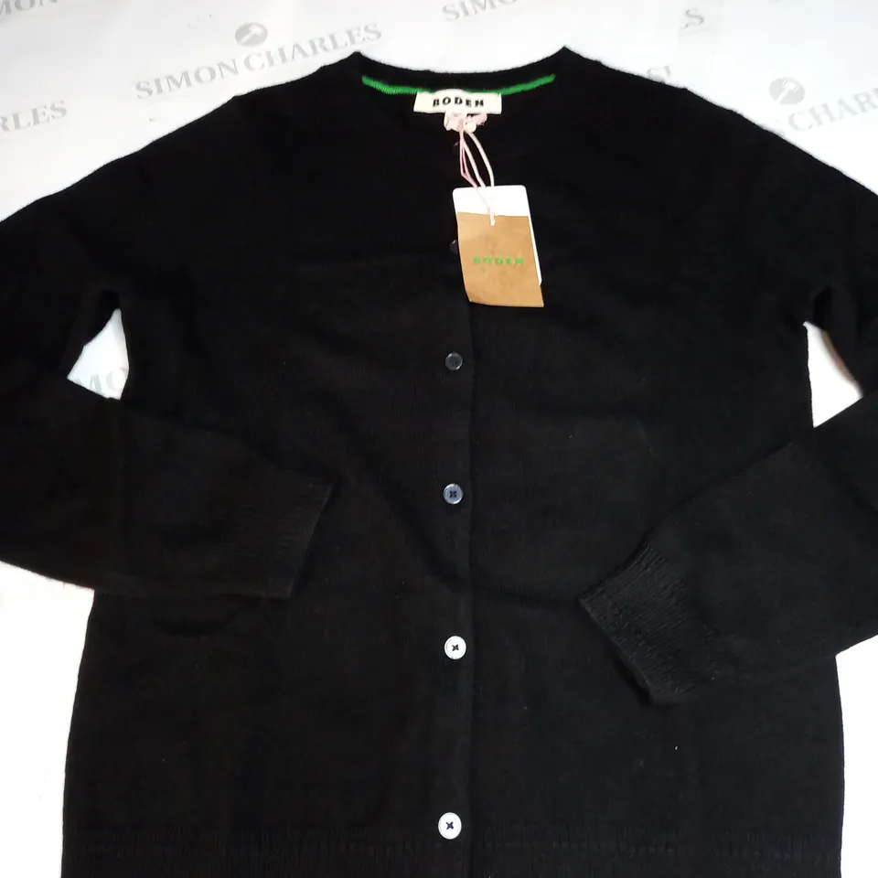 BODEN EVA CASHMERE CREW CARDIGAN SIZE XS