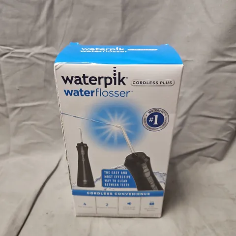 BOXED AND SEALED WATERPIK WATER FLOSSER CORDLESS PLUS