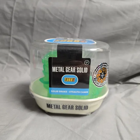METAL GEAR SOLID STEALTH CAMOFLAGE SNAKE RUBBER DUCK VINYL FIGURE