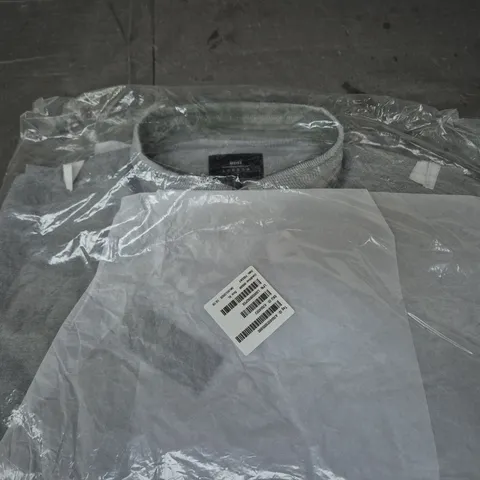 MOSS LONDON GREY LONG SLEEVE SHIRT SIZE XL