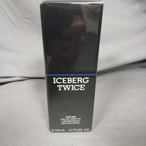 BOXED AND SEALED ICEBERG TWICE FOR HIM EAU DE TOILETTE 125ML
