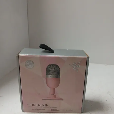 RAZER SEIREN MINI USB MICROPHONE – PINK BOXED