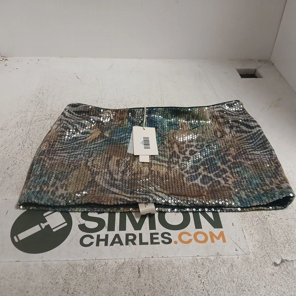 MARS THE LABEL SEQUIN SKIRT SIZE 14