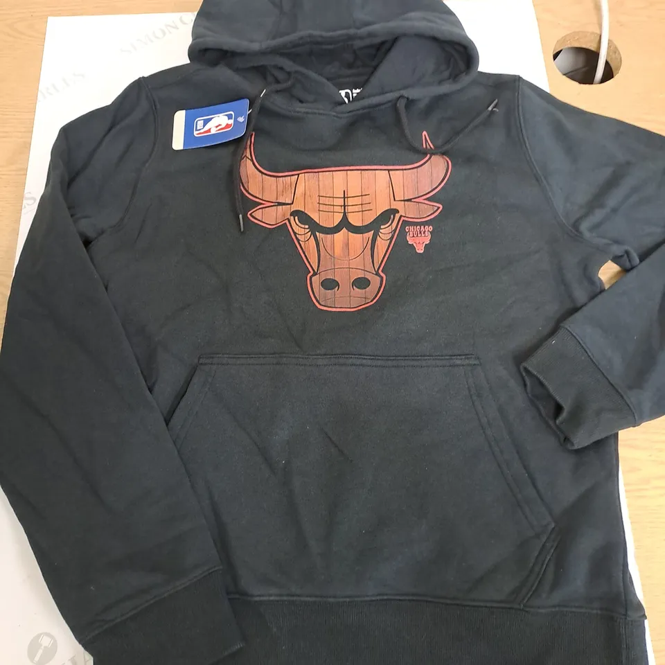 CHICAGO BULLS BLACK HOODIE - M