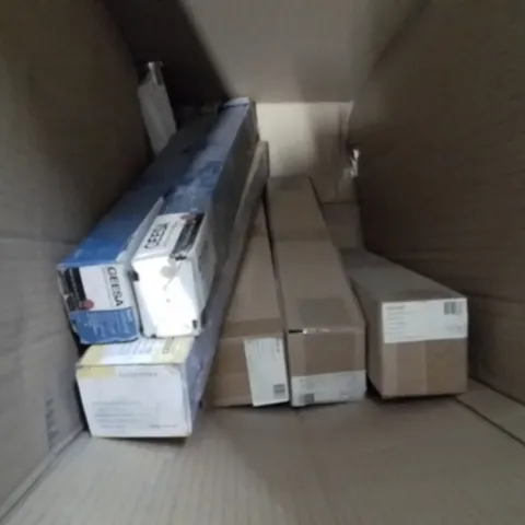 BOX CONTAINING 6 BATHROOM GRAB RAILS