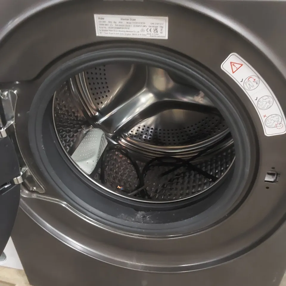 HAIER HWD80-B14979S WASHER DRYER 