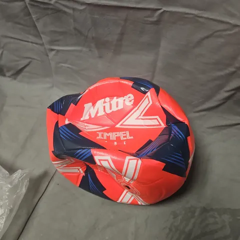 MITRE IMPEL FOOTBALL (SIZE 5) – ORANGE/BLUE