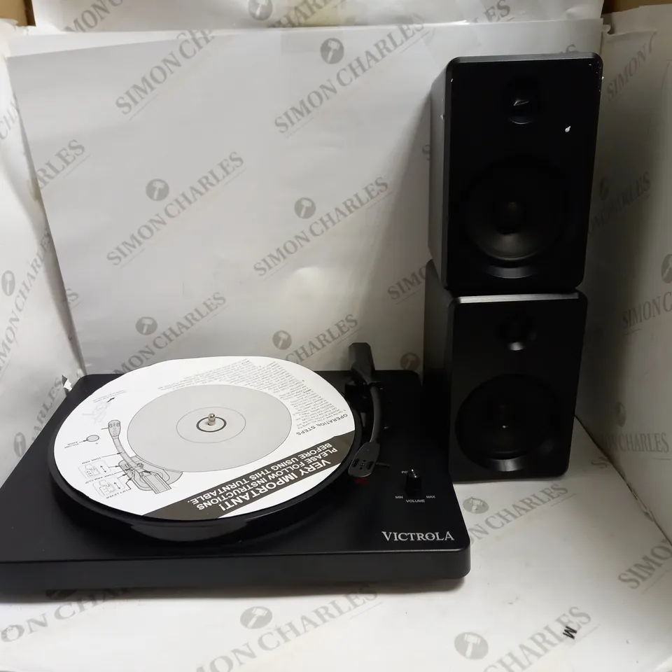 VICTROLA MODERN BLUETOOTH STEREO TURNTABLE