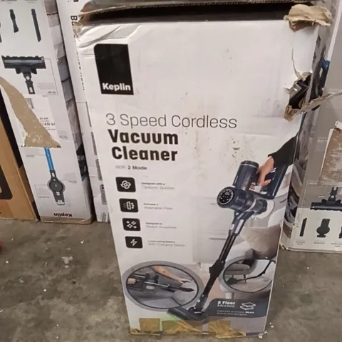 BOXED KEPLIN 3 SPEED CORDLESS VACUUM CLEANER 