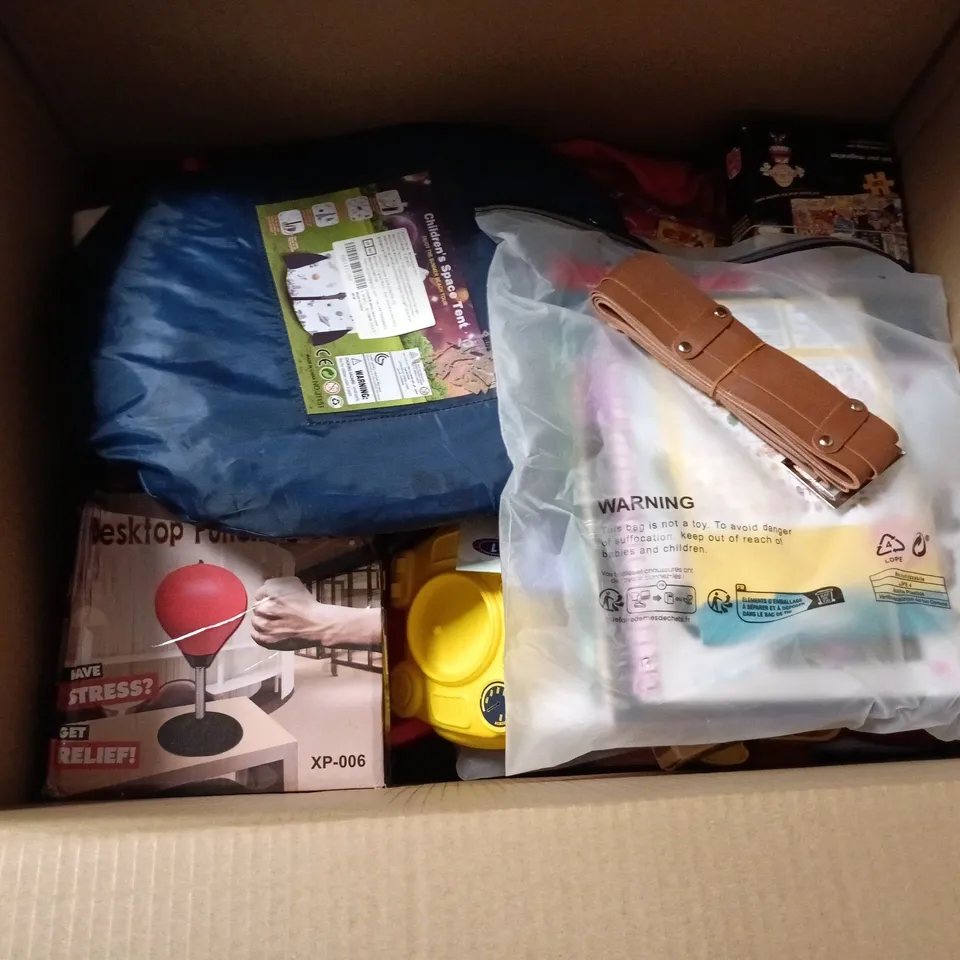 ASSORTED CHILDREN'S TOYS, BOOKS & GAMES LOT