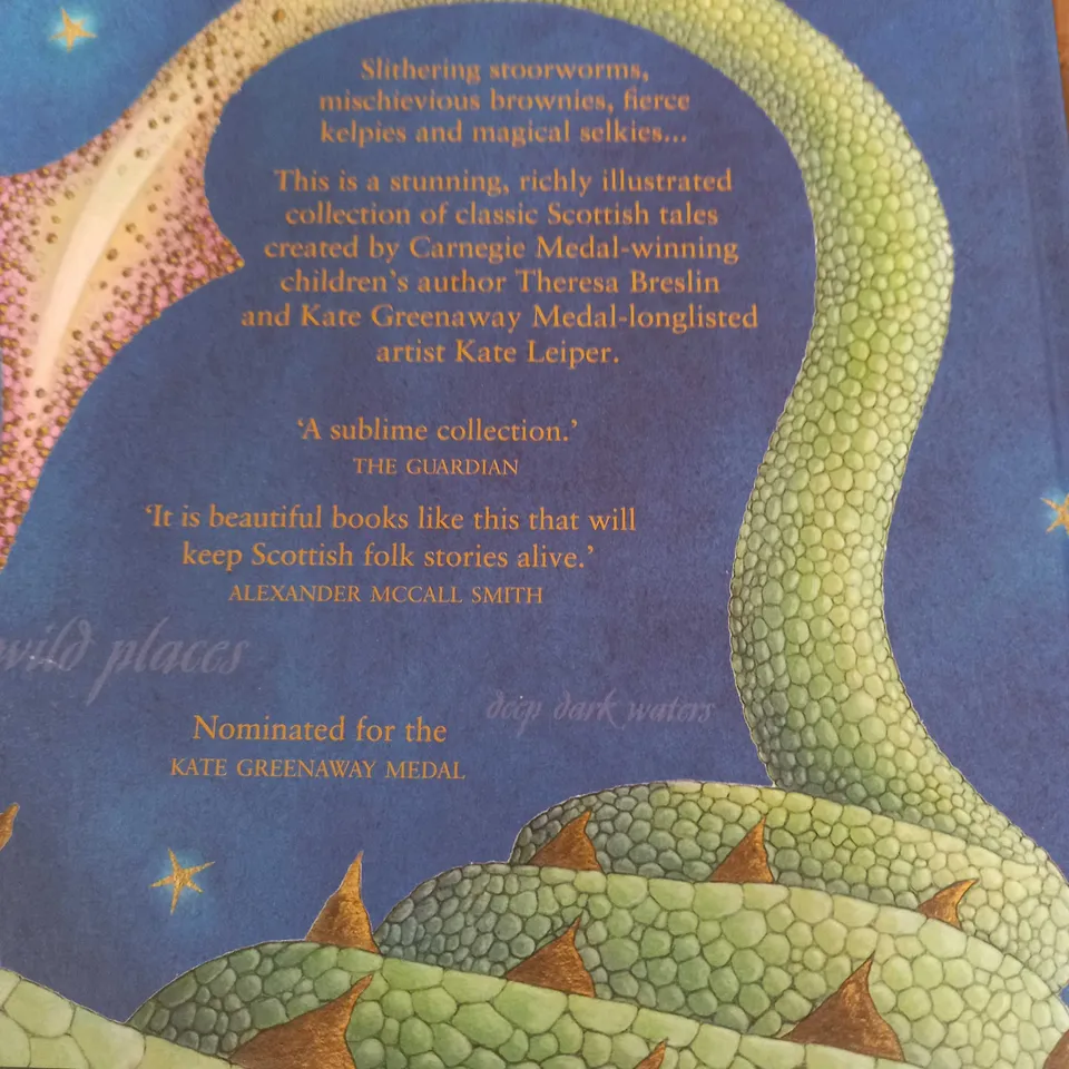 AN ILLUSTRATED TREASURY OF SCOTTISH MYTHICAL CREATURES & FOLK AND FAIRY TALES x2