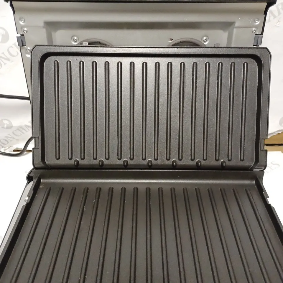 GEORGE FOREMAN MEDIUM REMOVABLE PLATES GRILL, BLACK [24330]