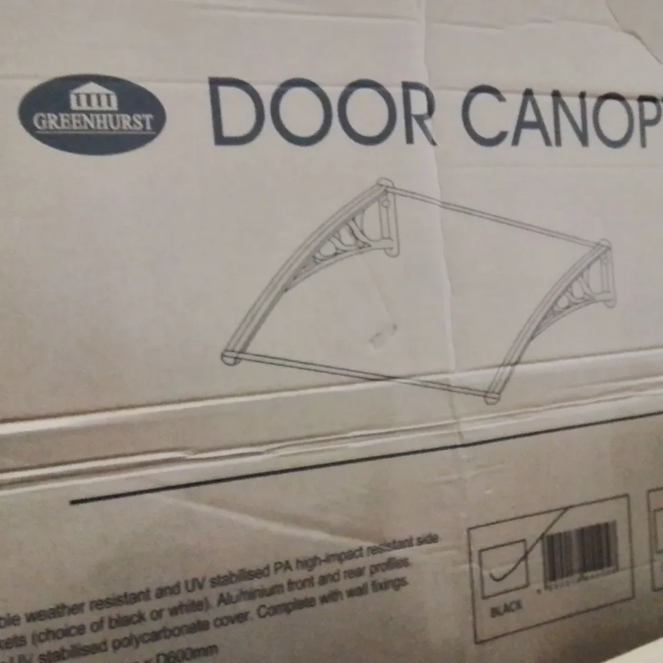 BOXED 1M DOOR CANOPY 
