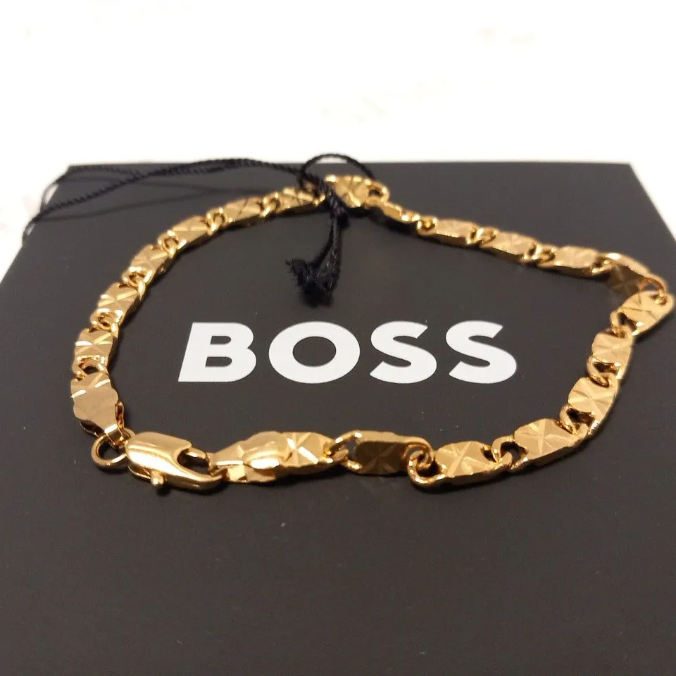 BOXED HUGO BOSS CHAIN FOR HIM MENS BRACELET