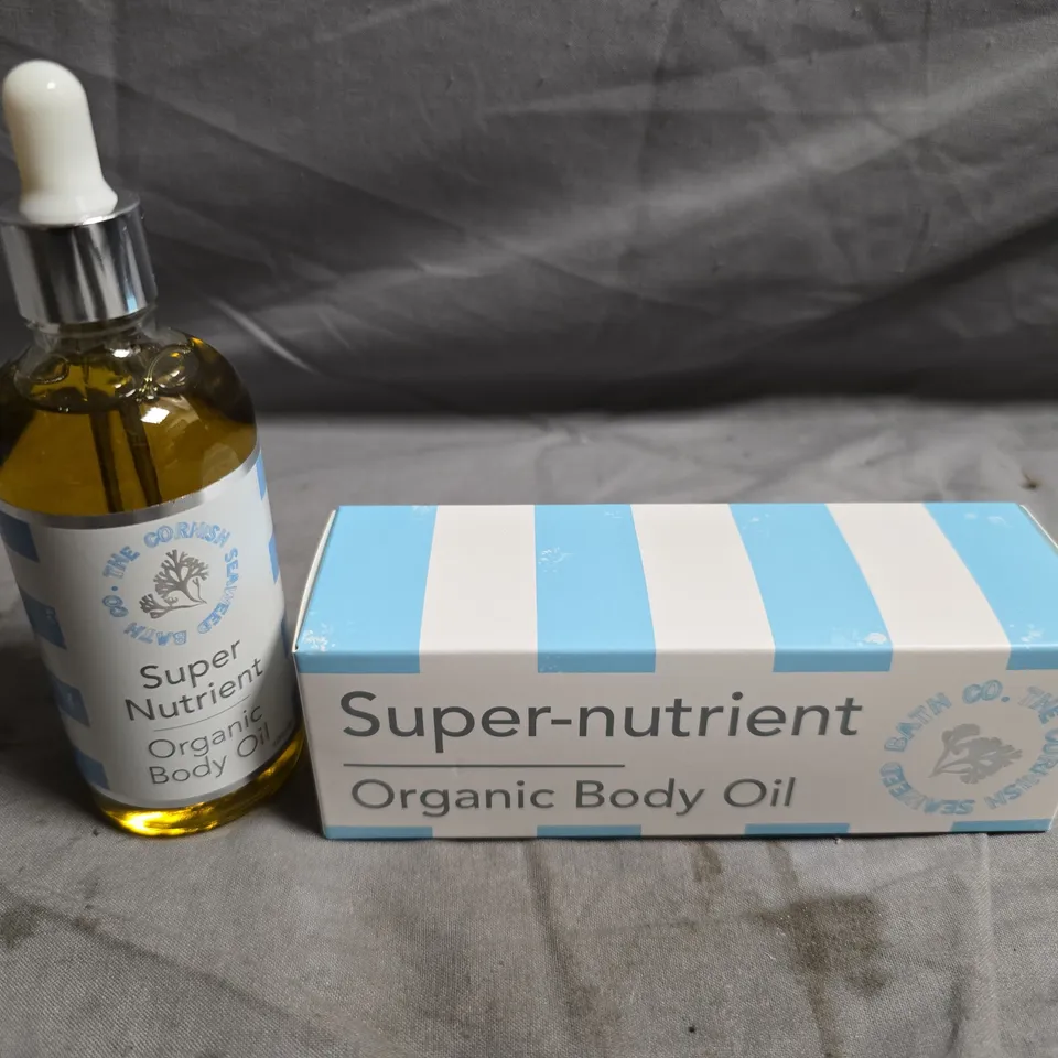 THE CORNISH SEAWEED BATH COMPANY ORGANIC BODY OIL - 100ML