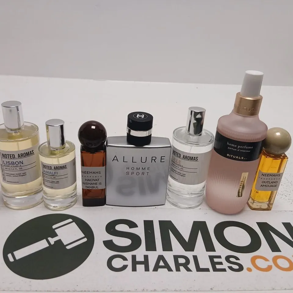 APPROXIMATELY 10 ASSORTED UNBOXED FRAGRANCES