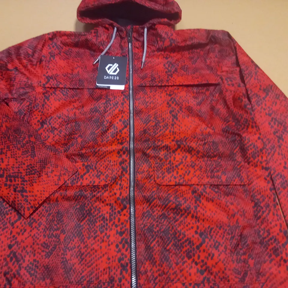DARE2B LADIES DEVIATION 2 JACKET IN RED - SIZE 16
