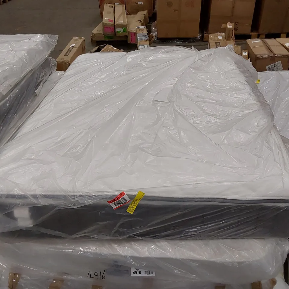 QUALITY BAGGED 7-ZONE ORTHO COOLING MEMORY FOAM 4'6" MATTRESS 