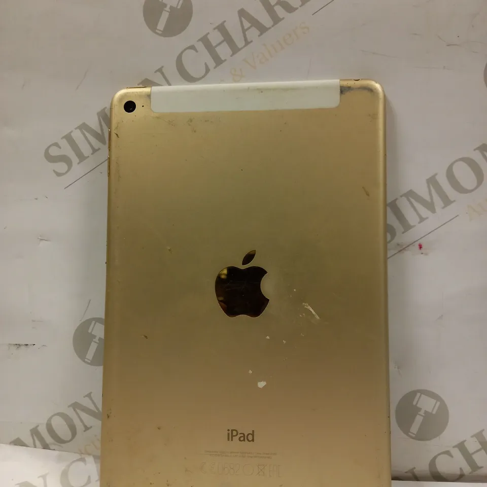 APPLE IPAD MINI 4 IN GOLD